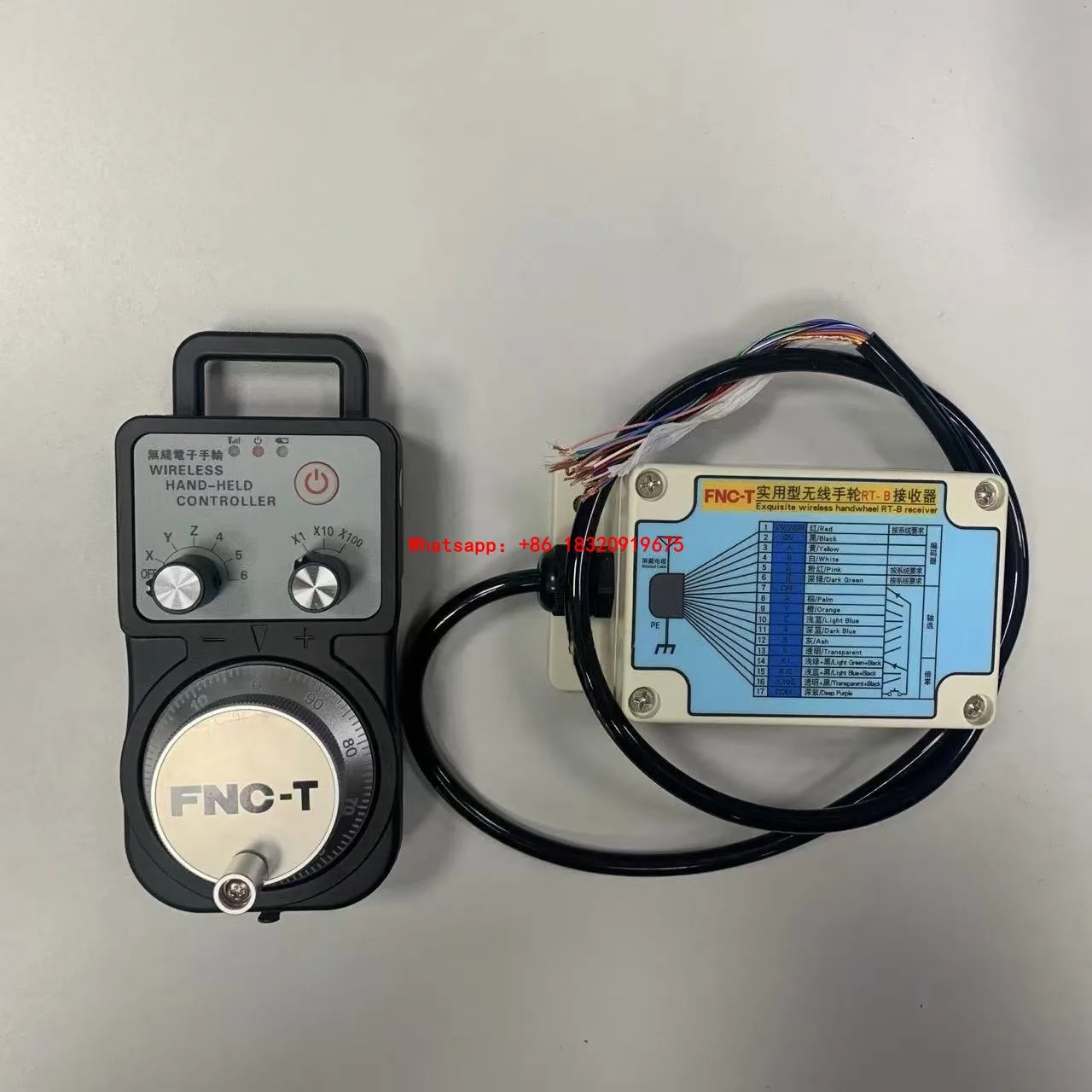Cyclmotion CNC General 6Axis Wireless Electronic MPG Manual Pulse Generator Support MITSUBISHI SIEMENS FANUC NEWKER Syntec24VPLC