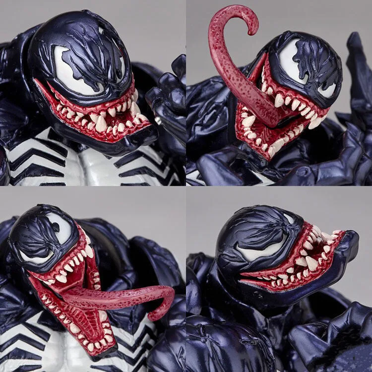 ERSTAUNLICHE YAMAGUCHI Venom Carnage Actionfigur Spider Man Legends Sammlerstück Statue mit beweglichem Gesicht Modellpuppe für Kinder als Spielzeug – Detail 31