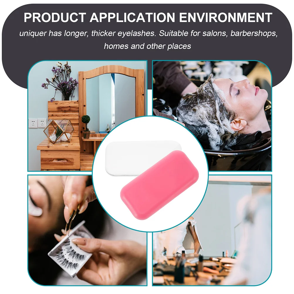 6Pcs Eyelash Grafting Pads Silicone Forehead Cushions Reusable False Eyelashes Extension Tools Lash Extension Supplies