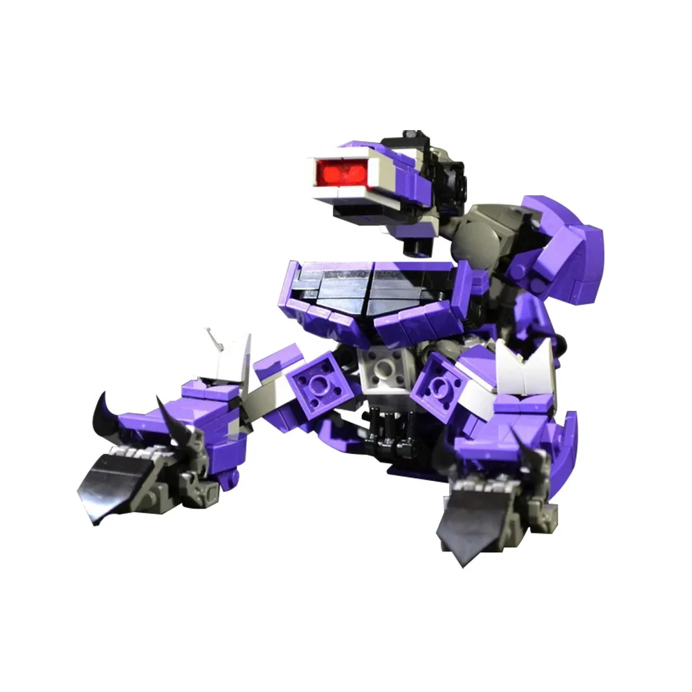556 unidades de bloques de construcción de robot líder, modelo de películas, armas periféricas, juguetes de ladrillo de montaje como regalo de cumpleaños para fanáticos de la transformación