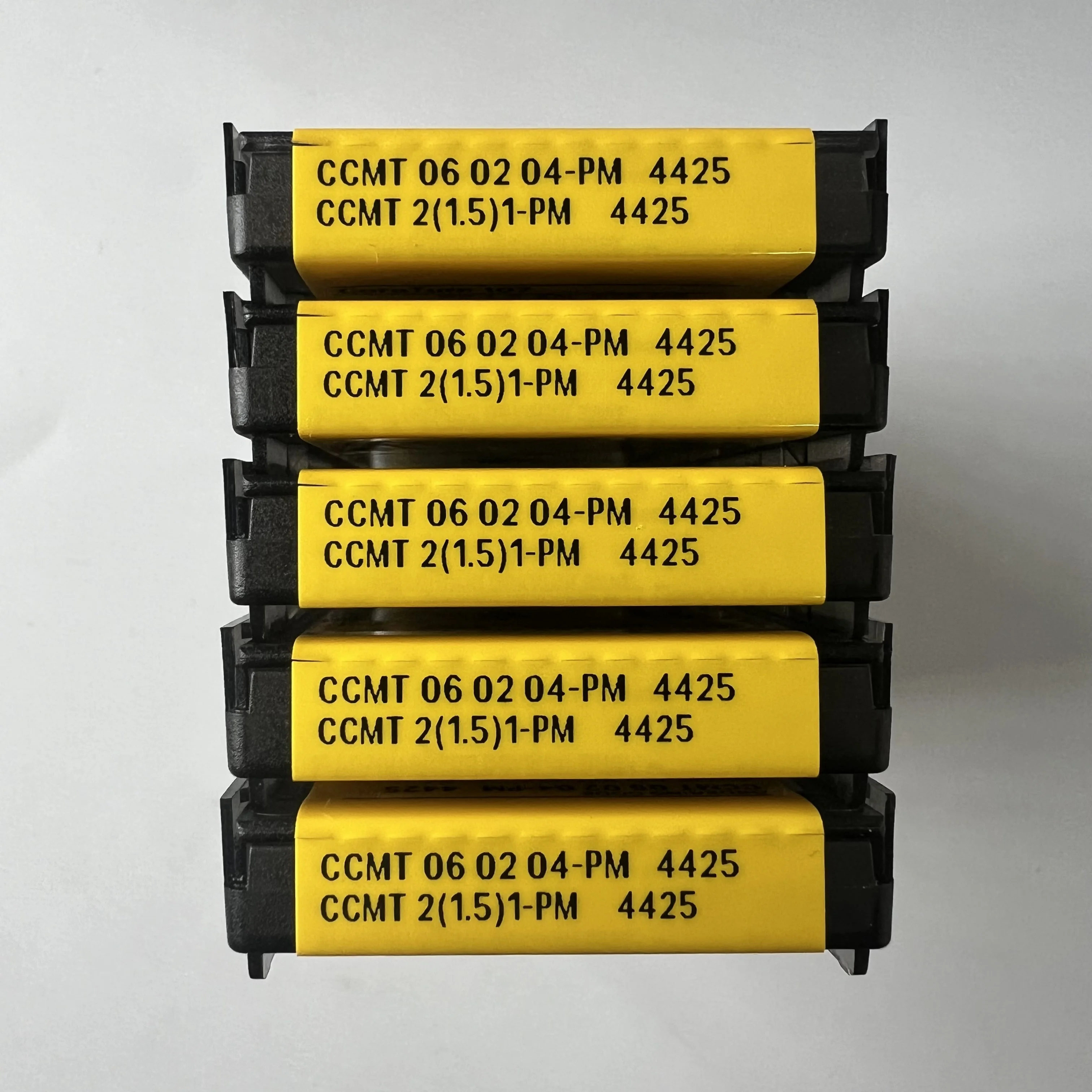 CCMT 060204 -PM 4425 /Lama de carburo original 10 piezas