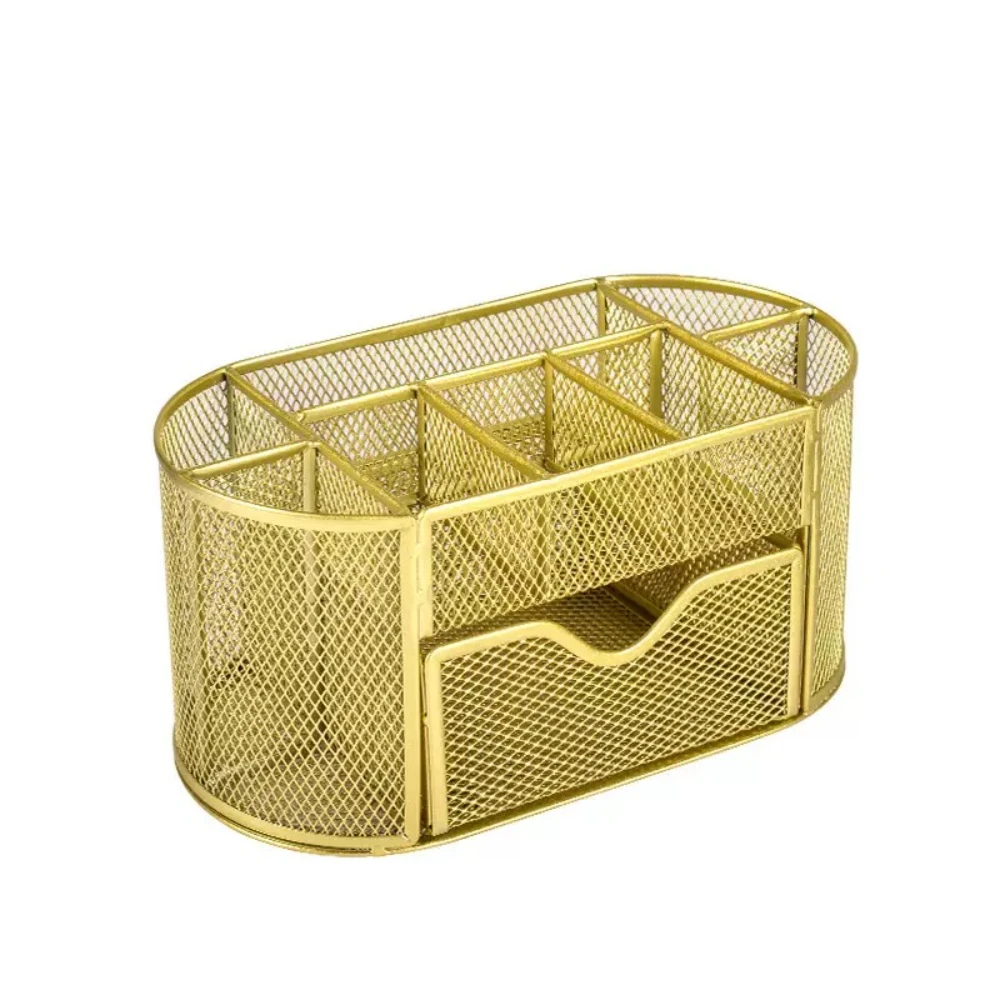 Cassetto divisorio in metallo nordico Organizer premium in acciaio inossidabile 304 per ufficio, bagno e hotel - multiuso per