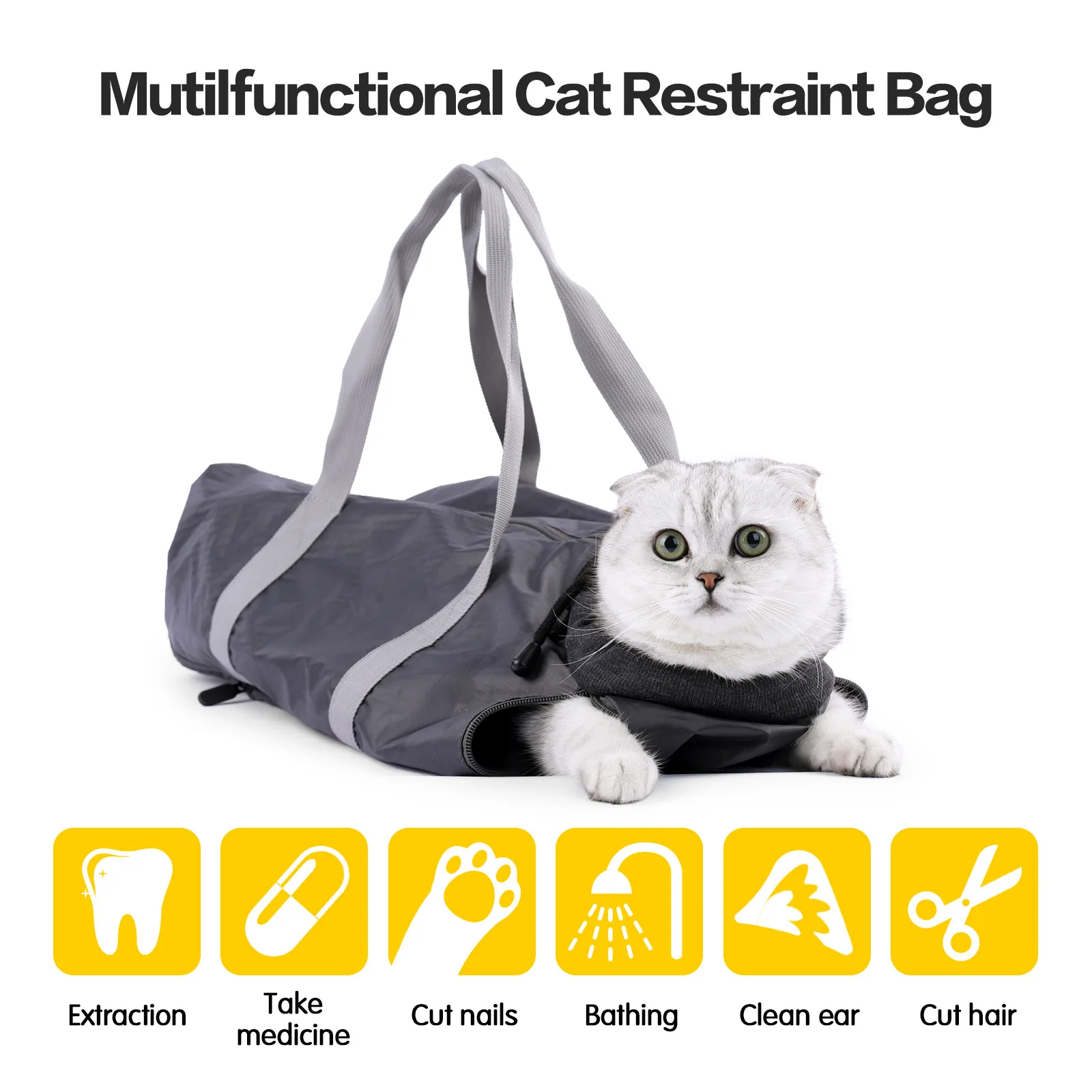 

Double-layered Cat and Dog Lightweight and Durable Carrier Bag with Scratch-proof and Bite-proof Design for Outdoor Activities