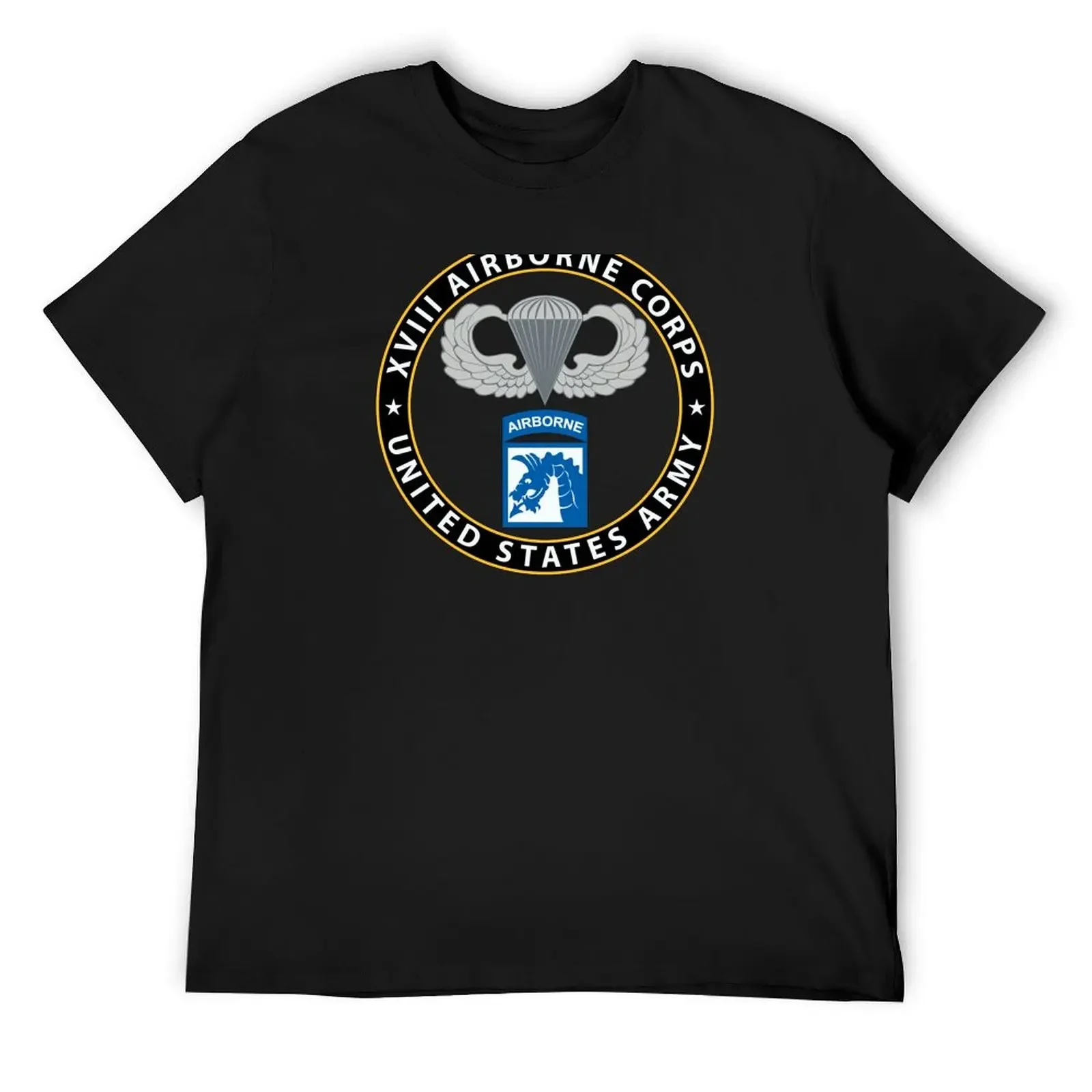 

XVIII Airborne Corps Wings T-Shirt valentines clothes summer clothes cheap stuff Men's clothing