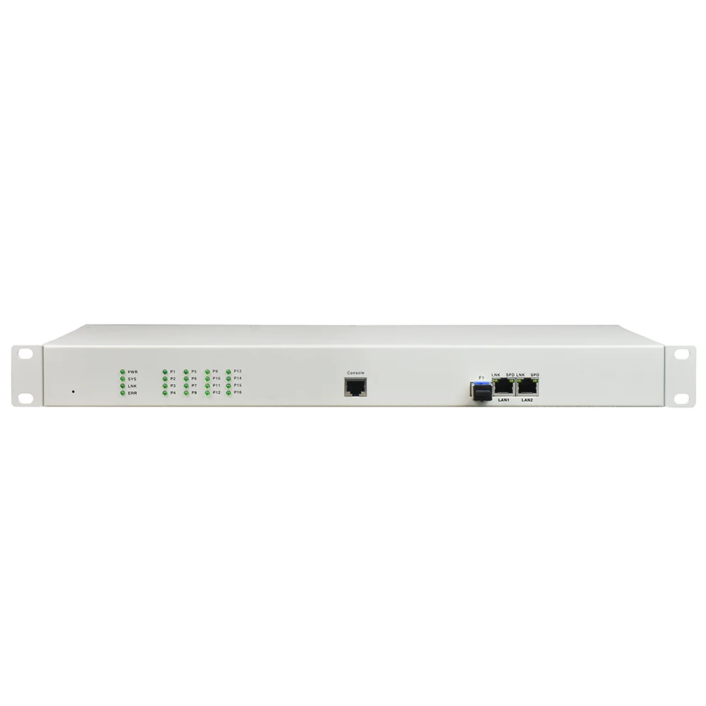 Hot Sale TDM over IP Converter 16 Channel Voice FXO FXS over Ethernet