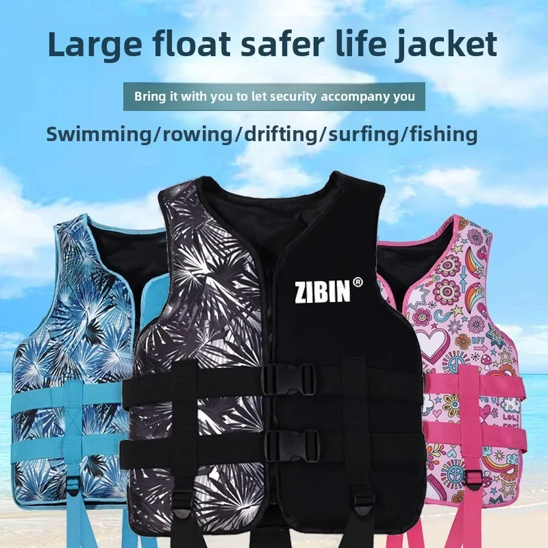 

Life Jacket Water Sport Buoyancy Jacket Life Vest Swimming Boating Driving Vest Life Vest Buoyancy Suit For Adult Children