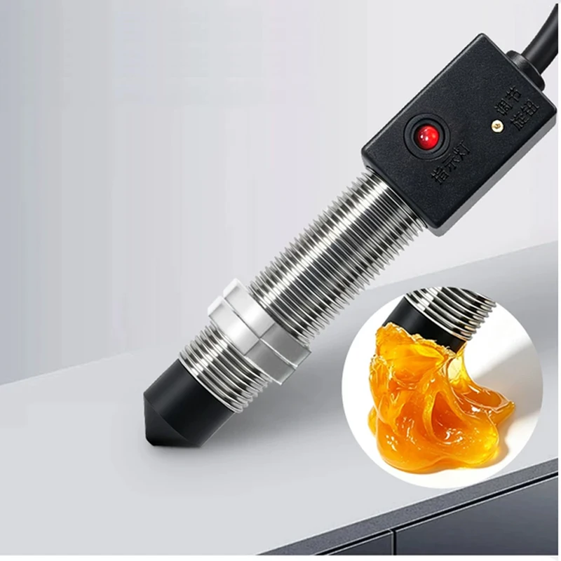 M12 Contact Viscous Liquid Level Sensor, Oil Level, Water Level, capacitance Switch, Glue, Grease, colloidal Liquid Detection