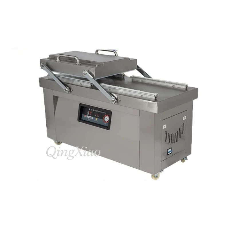 Double-Chamber Vacuum Packaging Machine Commercial Automatic Packaging Machine for Sausages and Cured Meats