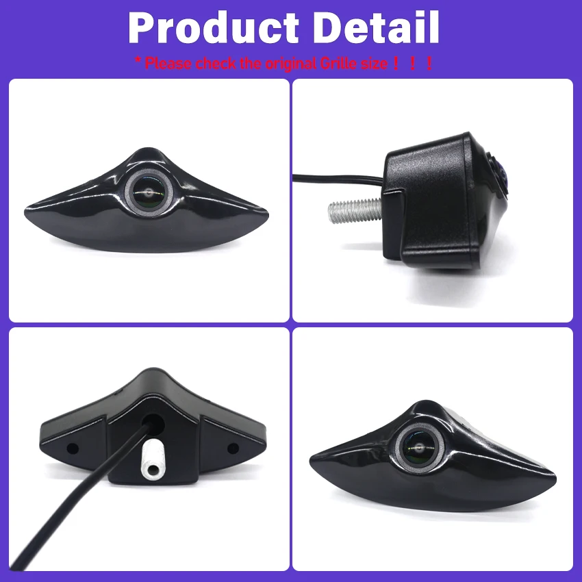 AHD 1080P CCD Vehicle HD Car Front View Camera For Mazda 2 3 5 6 8 CX-7 CX-9 CX-5 CX5 KE CX7 CX9 MPV R8 Waterproof CCD Forward