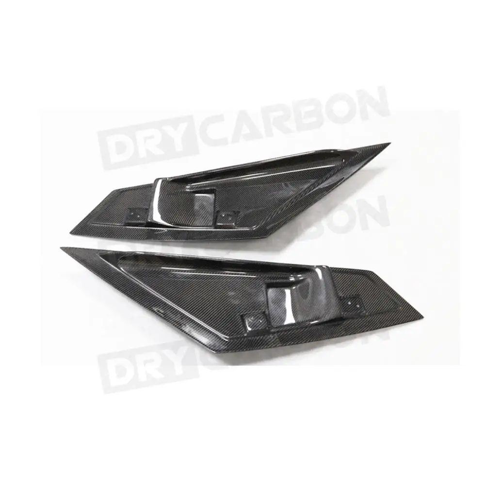 Carbon Fiber S Style Rear Vents Splitters Flaps Apron For Lamborghini Aventador LP700 LP720 Upgrade LP750 Rear Air Outlet Cover