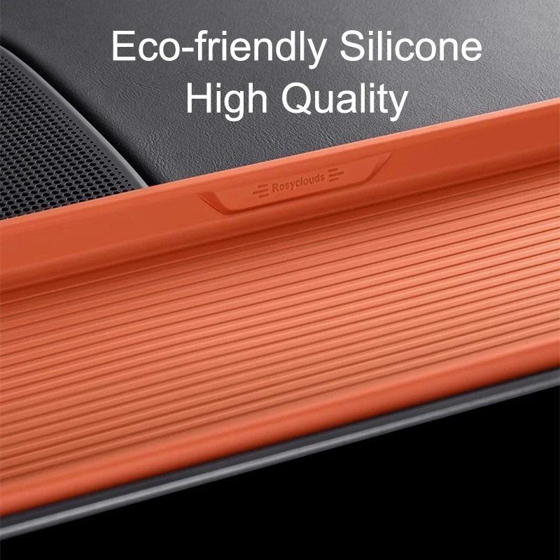 Para Li Auto Lixiang L6 L7 L8 L9 MEGA i8 pantalla trasera caja de almacenamiento de silicona consola central tablero organizador bandeja Accesorios