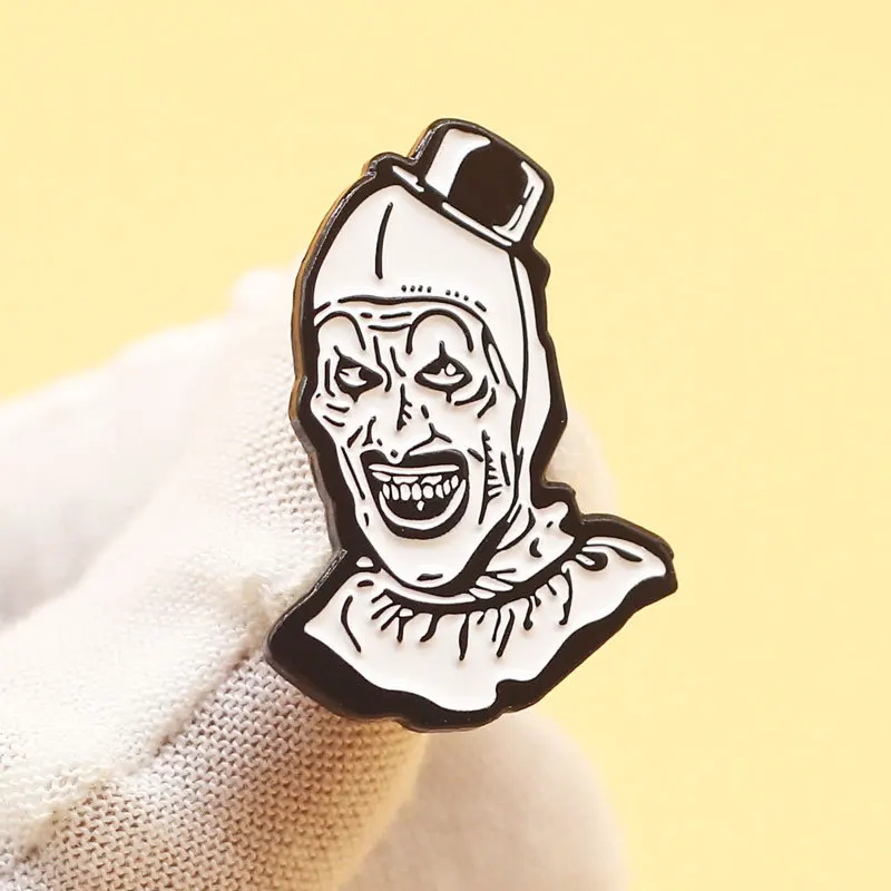 Arts Clown Anime Enamel Lapel Pin Collect Badge Cute Children Gift Jewelry Adorn Backpack Hat Collar Brooches