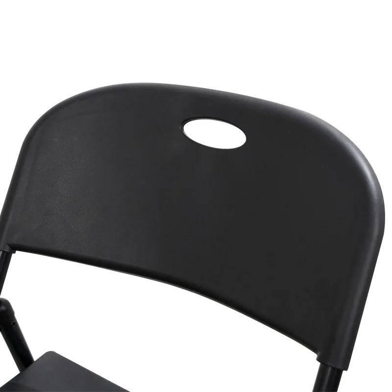 -ww Outdoor folding chair with thickened tube walls, widened and thickened seat, comfortable and leisure chair