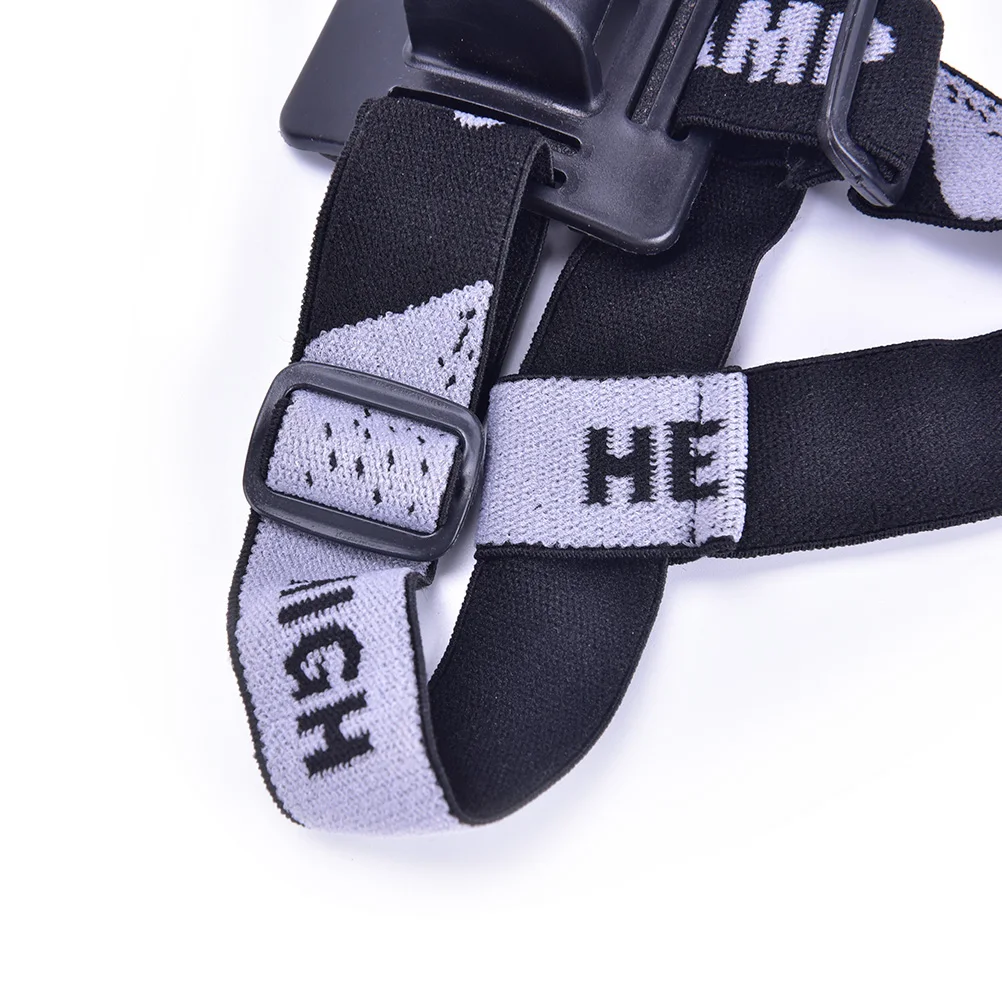 1 قطعة عقال مرن خوذة حزام جبل حزام الرأس لفرقة المصابيح الأمامية الخفيفة للدراجة