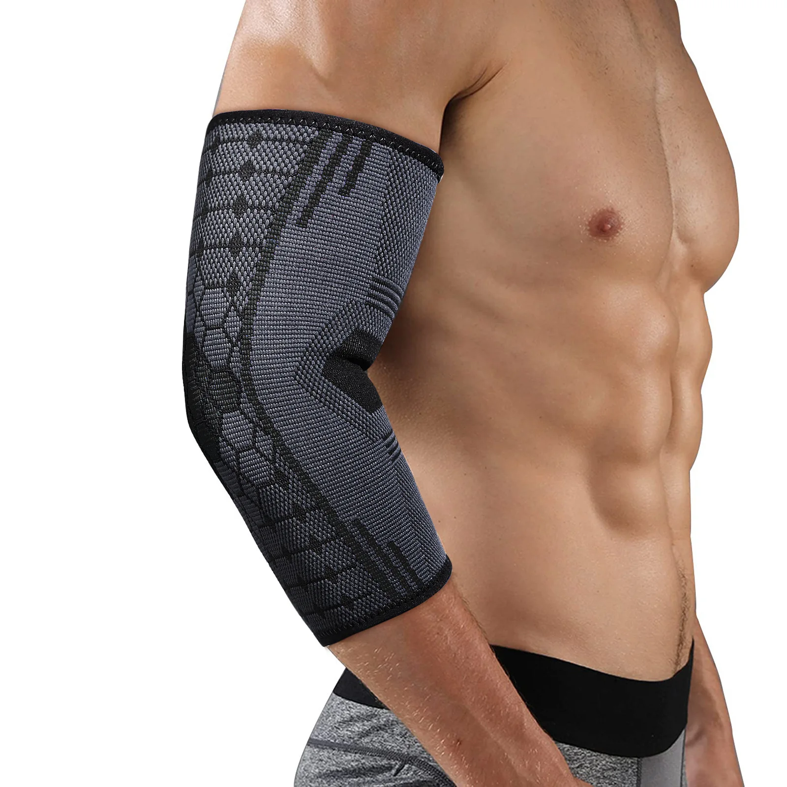 New Diamond Shaped With Moisture Absorption Breathability, Hiking, Basketball, Badminton, And Elbow Protection