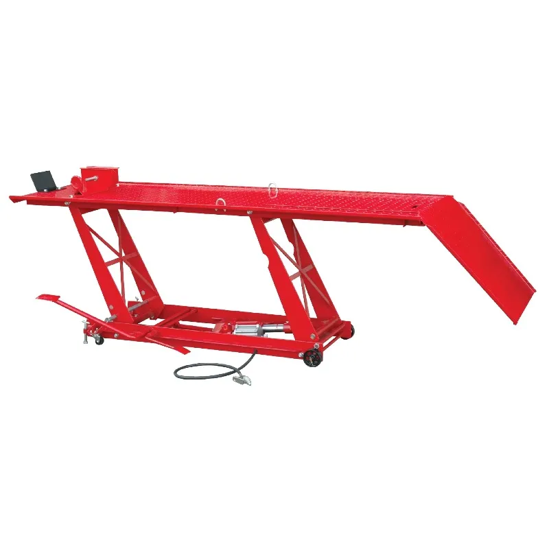 

2025 New Style1000LBS Pneumatic Hydraulic Motorcycle Lift For Various Motorcycle Models