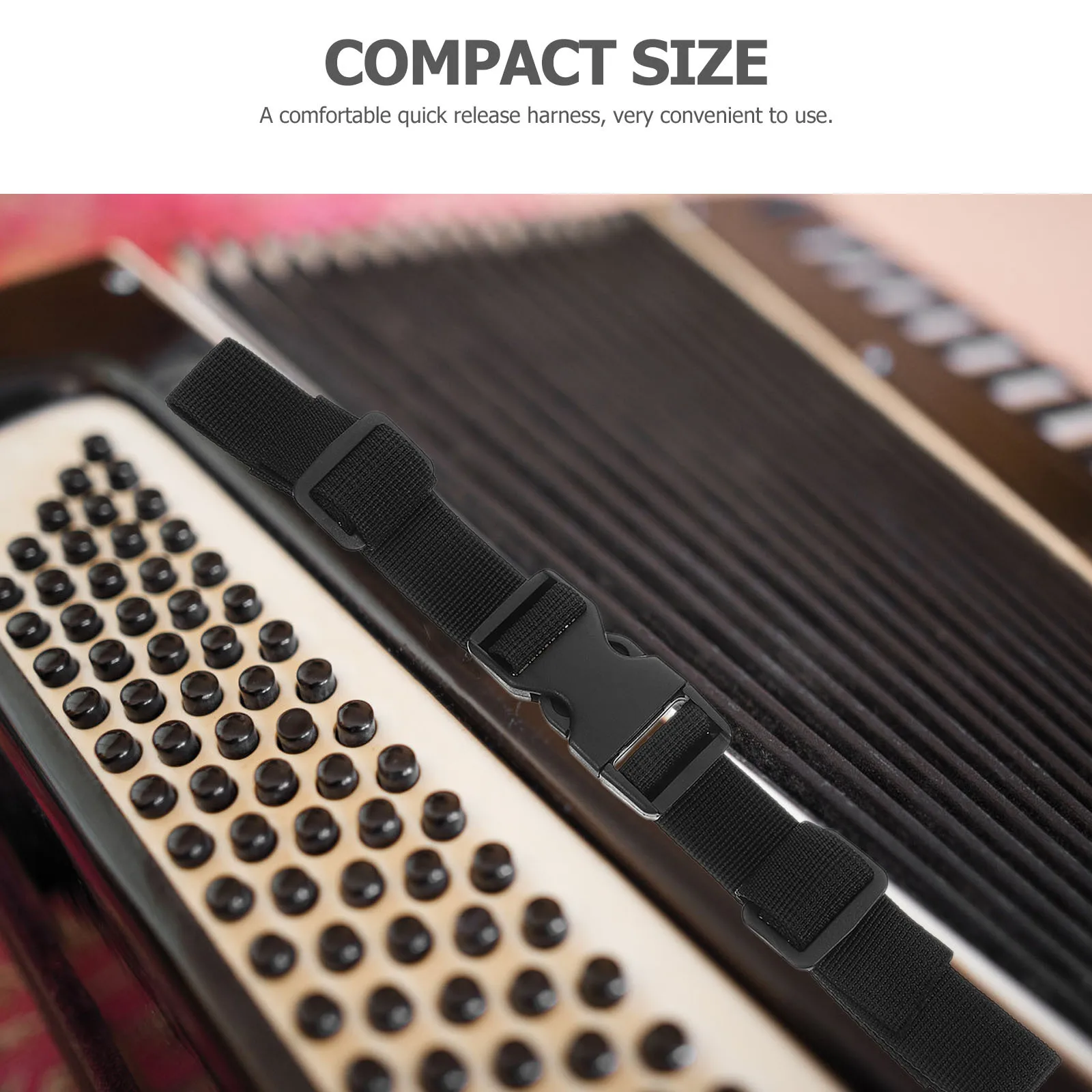 

2Pcs Accordion Chest Strap Replacement Efficient Load Sharing Backpack Accessory Gift Accordion Chest Strap Instrument Back Belt