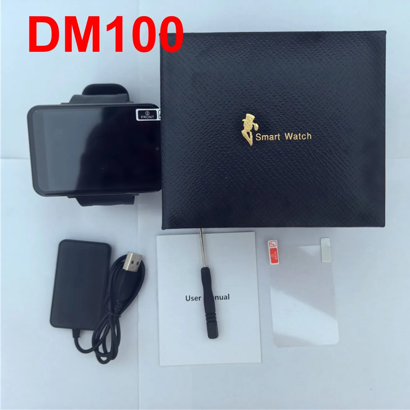 4G LTE 스마트워치 DM100 3GB 램 32GB 롬 5MP 카메라 2700mAh 배터리 2.86인치 터치스크린 스마트워치 안드로이드 7.0 OS 워치 남성용