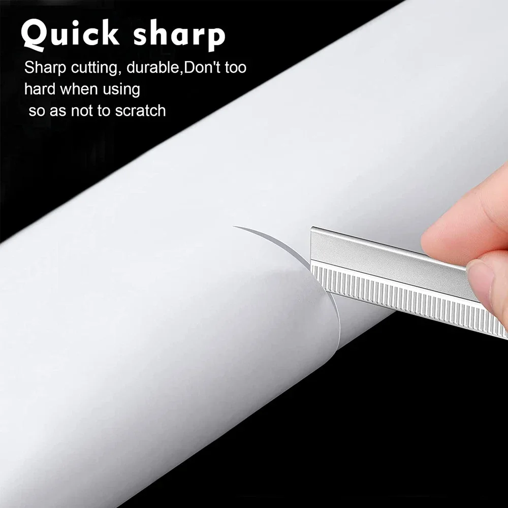 20/50/100 個眉毛ブレードステンレス鋼マイクロブレード眉毛ナイフトリマーブレードスクレーピングアートメイク美容ツール