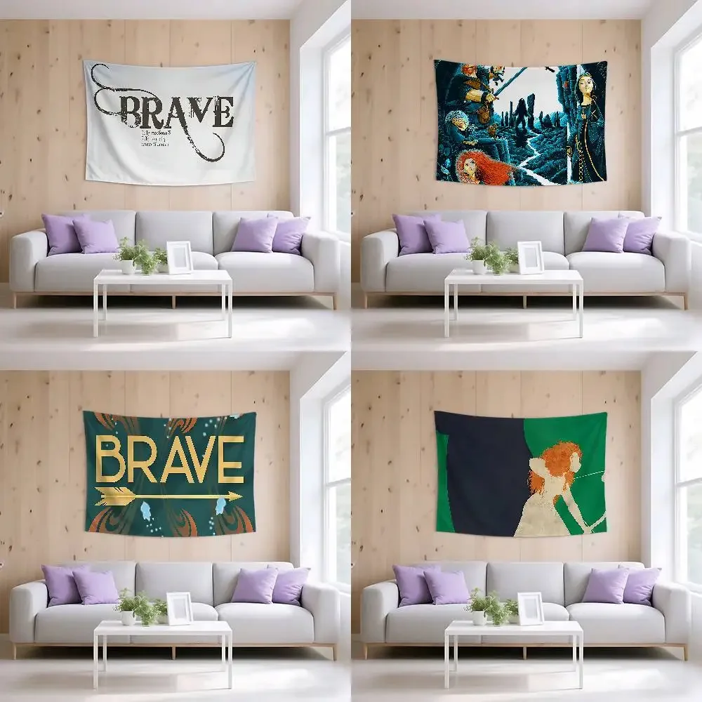 

Anime B-Brave Tapestry Wall Hanging Tapestry Art Deco Blanket Curtain Hanging At Home Bedroom Living Room Decor
