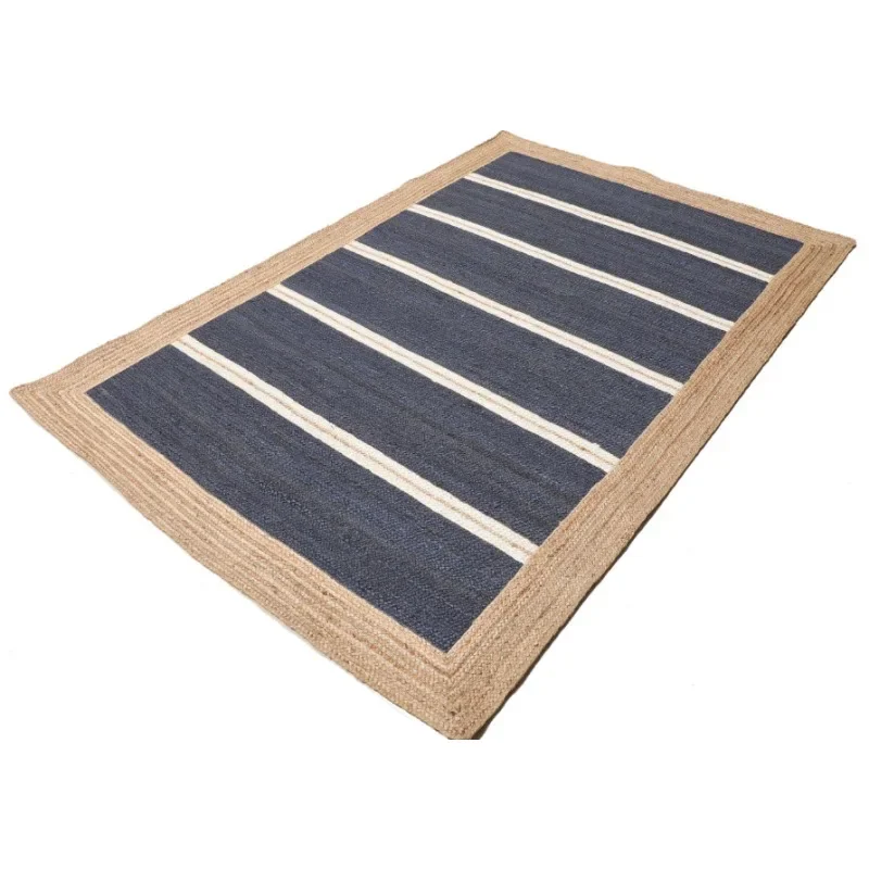 

Rug Jute Runner 100% Natural Modern Living Area Rugs Braided Home Décor Carpet