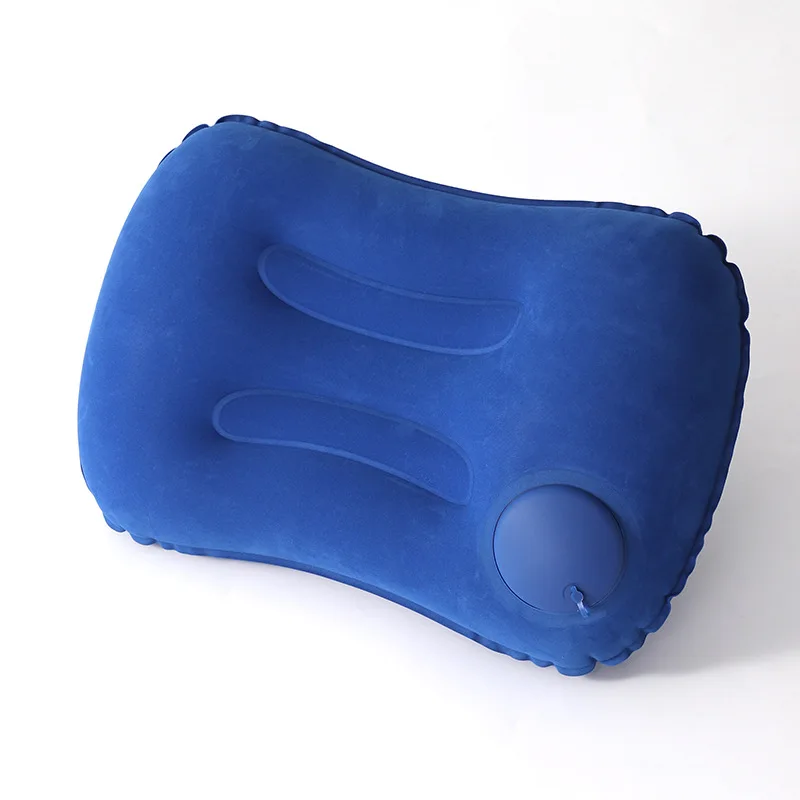 Ultra Soft Portable Inflatable Pillow Neck Lumbar Support for Camping,Pool Car Travel,Outdoor Lightweight Compact Comfort gallery 5