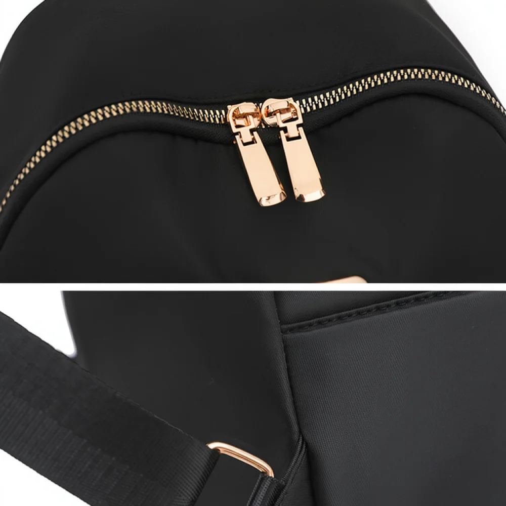 Waterproof Oxford Fabric Backpack Women Fashion Casual School Bag Travel Daypack Rucksack For Ladies Commuter Stylish Bag