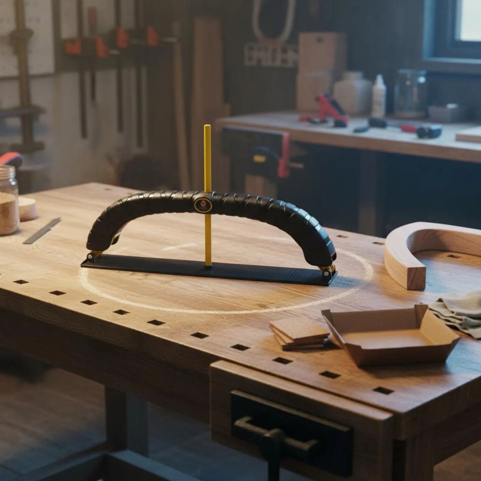 

Curved-Shaped Sanding Paper Holder Hook and Loop Fastening Adjustable Sanding Bend Curved Surface Sander Non-Slip Grip