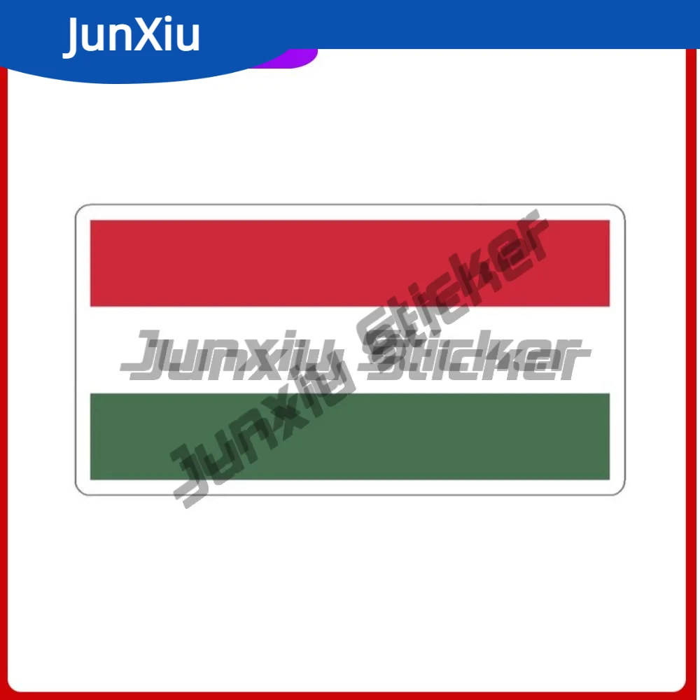 

Hungary Flag National Pride Sticker European Country Souvenir Travel Gift Stickers Luggage Suv Window Motorcycle Bumper Truck