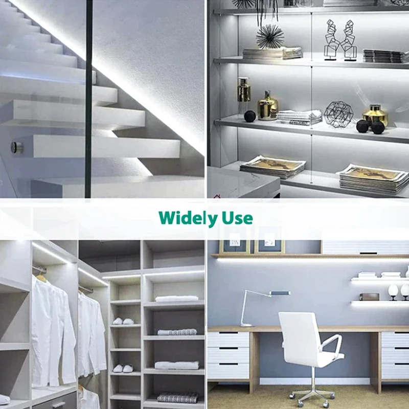 LED Flexible Strip Lights 1M/2M/3M/4M/5M Touch Sensor Waterproof Neon Light for Bedroom Decor Living Room Kitchen Cabinets Light