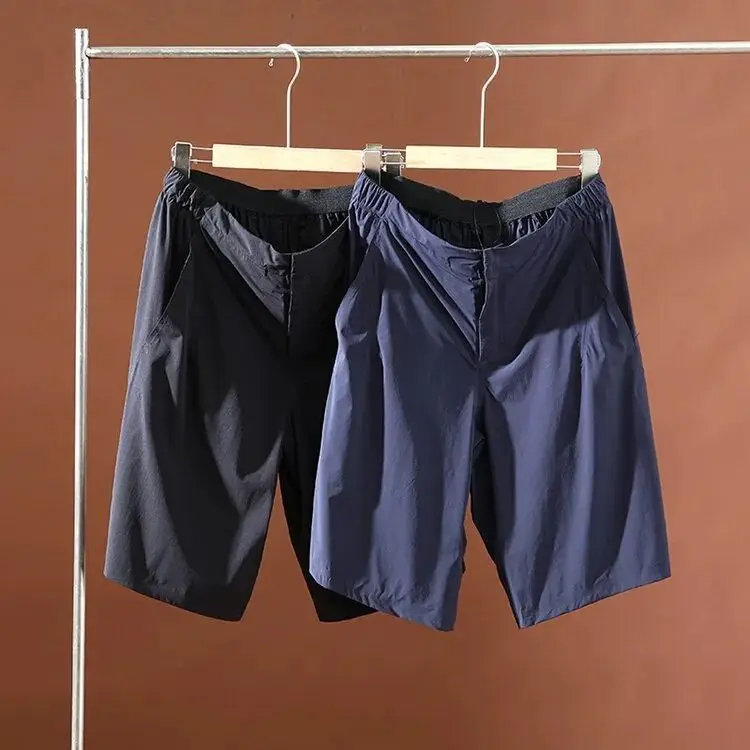 

High-End Outdoor Men's Casual Pants orts V Series Faionable Urban Sle Breathable Fully Pred Glue Straight Leg Five-Q...