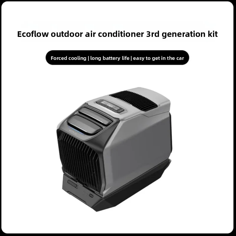 WAVE 3 Portable Solar Air Conditioner Outdoor Use Battery-Powered 1800W/6100 BTU Integrated Cooling Heating 2000W/6800