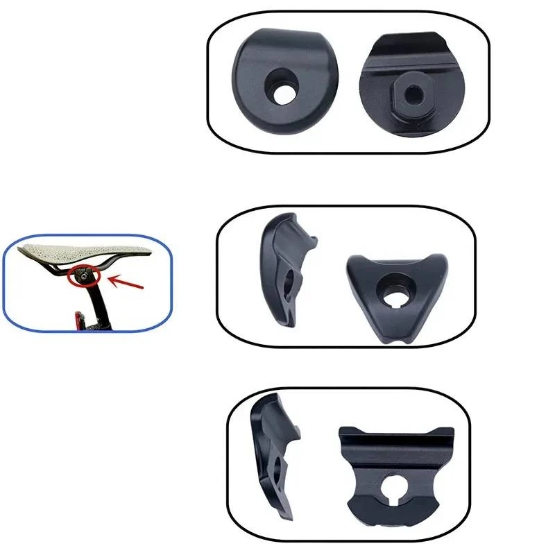 AliExpress NONE Carbon Seatpost Clamp 7x9/7x10mm, for Trek Madone Domane Carbon Saddle Rail, Lightweight Seat Clamp Parts