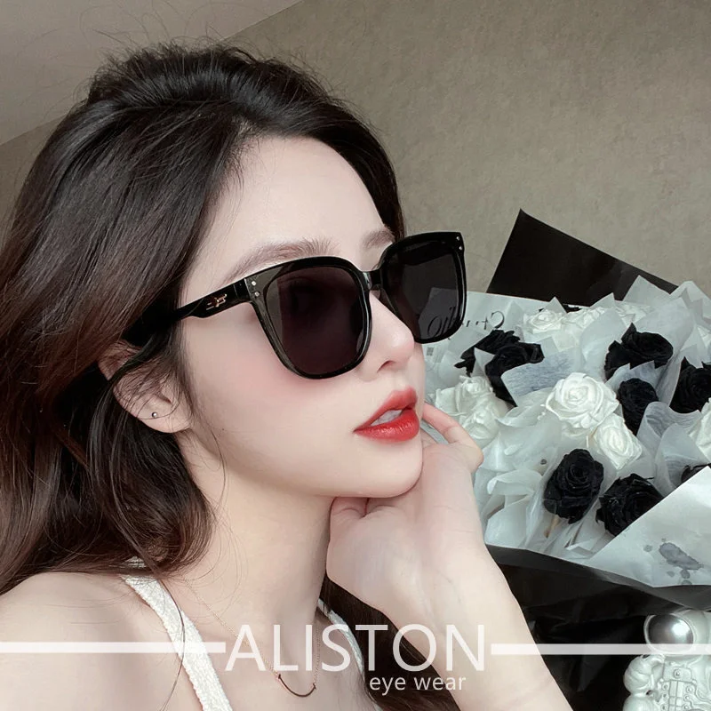 

Sunglasses 2022 New GM Sunglasses for Men and Women Korean Edition Eyeglasses Fashion Large Frame Square Show INS Straight