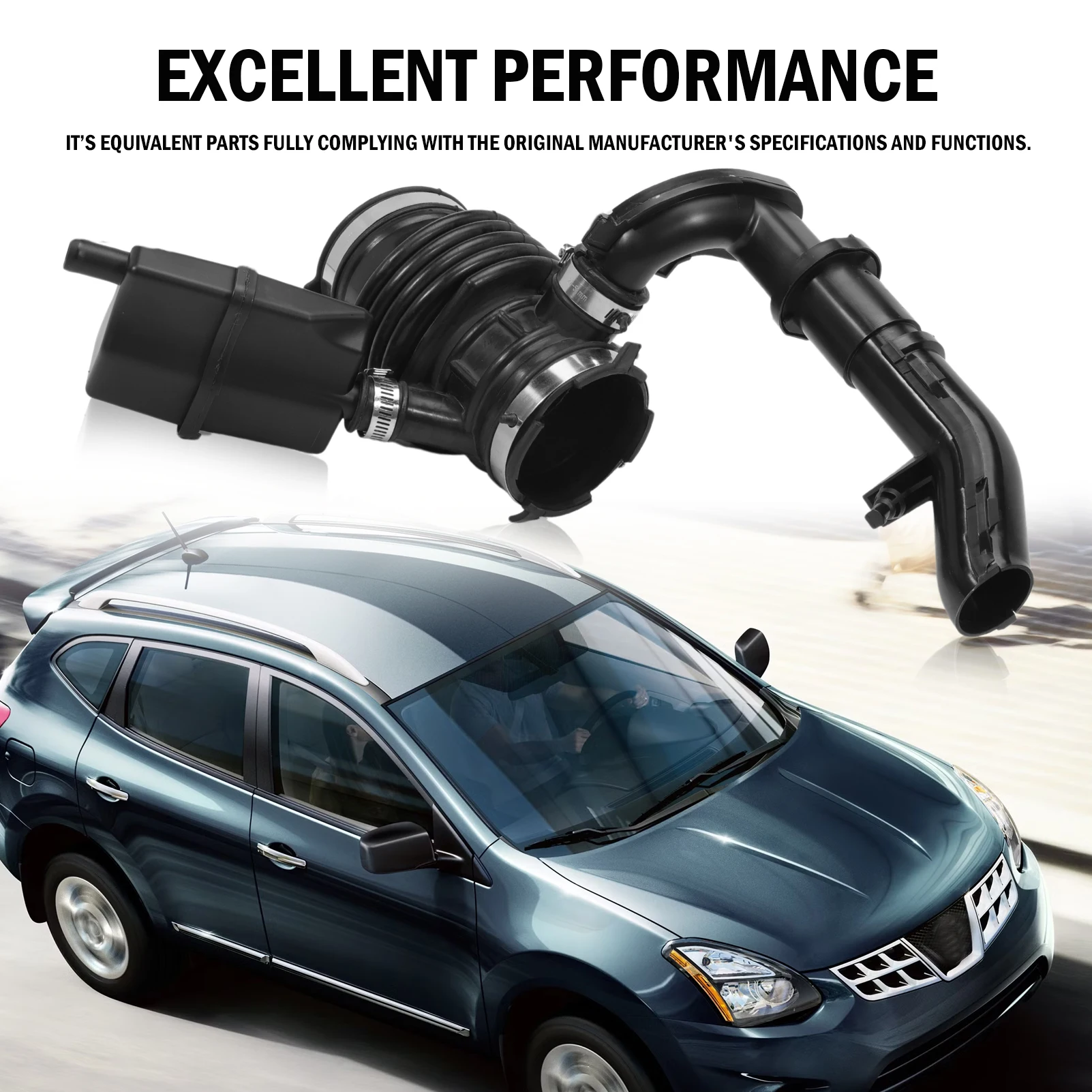 

696-169 Впускной коллектор двигателя 165764RA0A для Nissan 09-15 Maxima 3.5L-V6