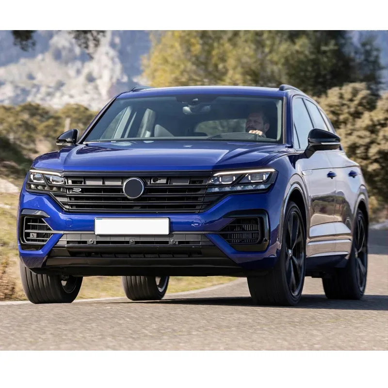 

KSEEK Rline Body Kits Fit for VW Touareg Front Bumper With Rear Bumper Rear Lip Rear Tips 2019-2022
