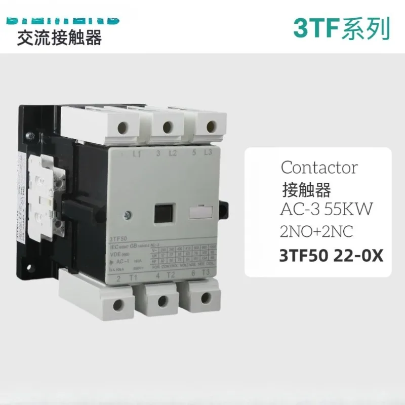 

3TF5522-0XQ0 AC Contactor 3TF5522-OXQO New 3TF552 2OXQO/380V