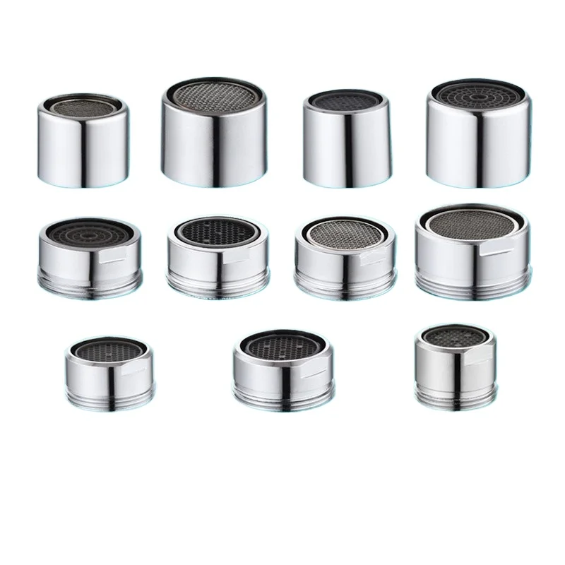 

10 шт. Аэраторы для смесителей: внутренние элементы, защита от брызг, фильтрующие сетки, насадки для горячей и холодной воды, универсальные аксессуары для водоразборных устройств