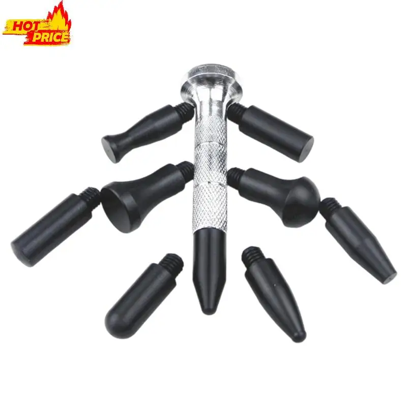 

Dent Tap Down Pen Sheet Metal Dent Repair Leveling Pen with Interchangeable Head