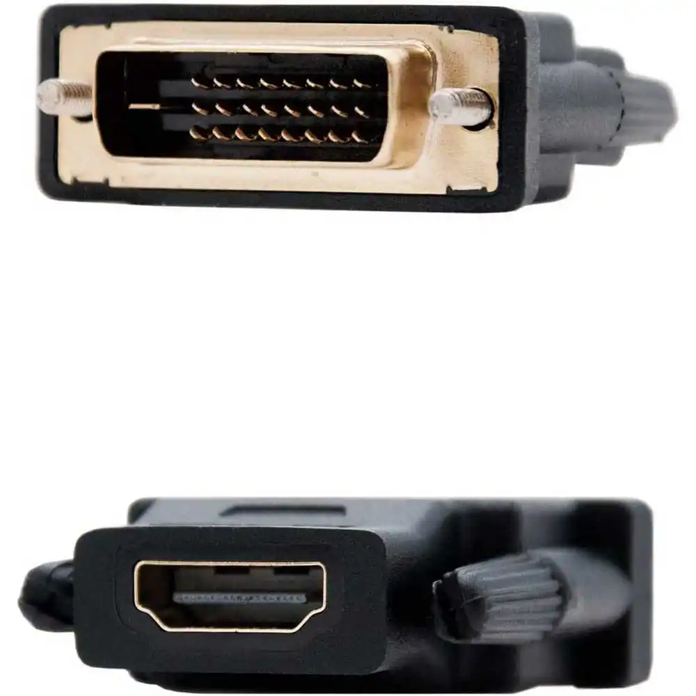 Converter DVI to type HDMI 24+1 Black Adapter for Computer Monitor HDTV