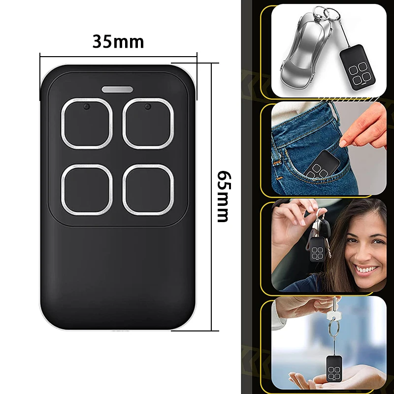 868MHz Garage Door Openers SOMMER Pearl SIider+ Vibr Twin Vibe Status Twin+ Remote Control Garage SOMMER SOMioq2 Gate Keychain