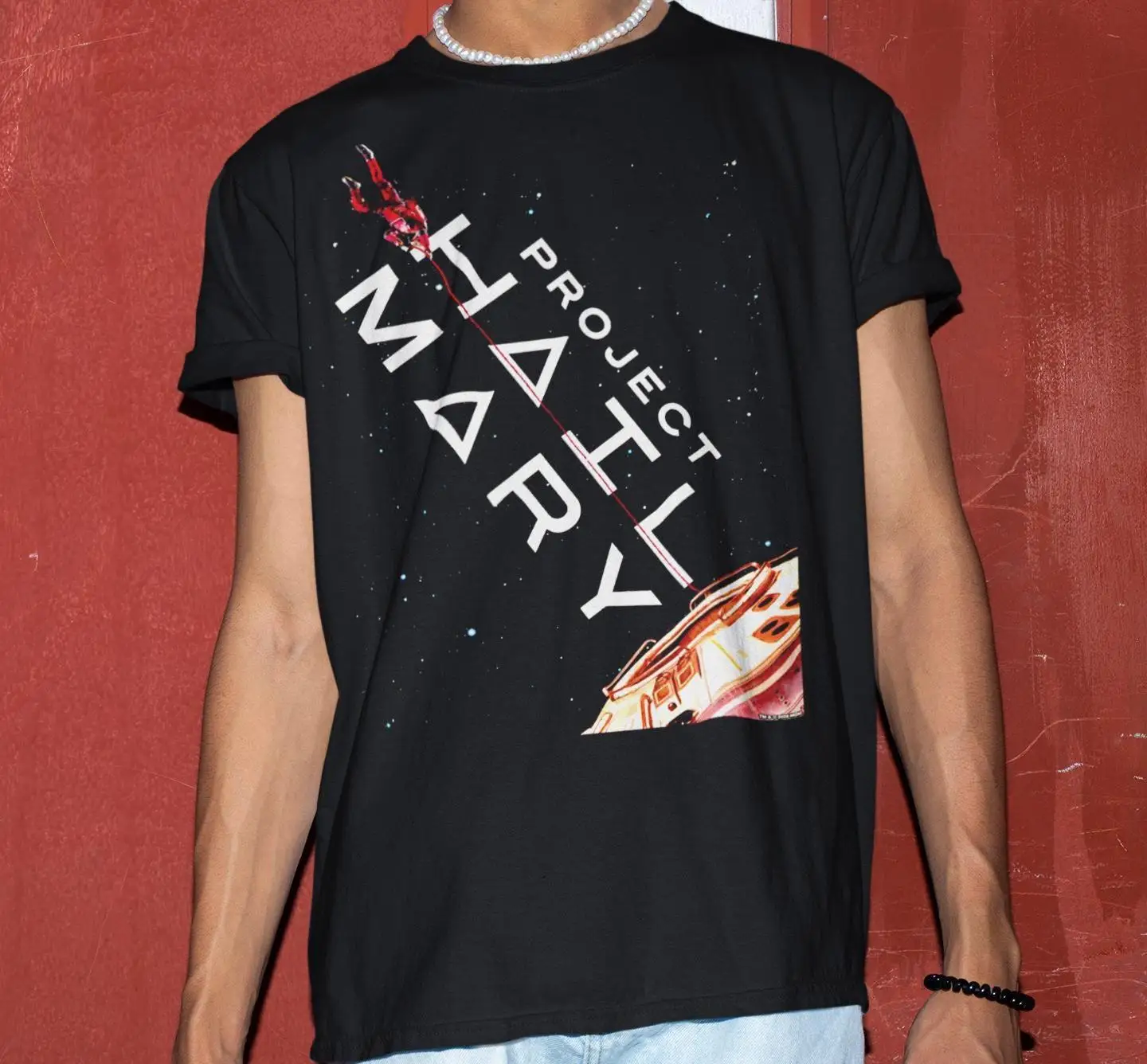 Santa Maria Project T-shirt, Dr. Leland Grace T-shirt Jazz Gesture T-shirt Tauri Ceti T-shirt Printed Pattern T-shirt
