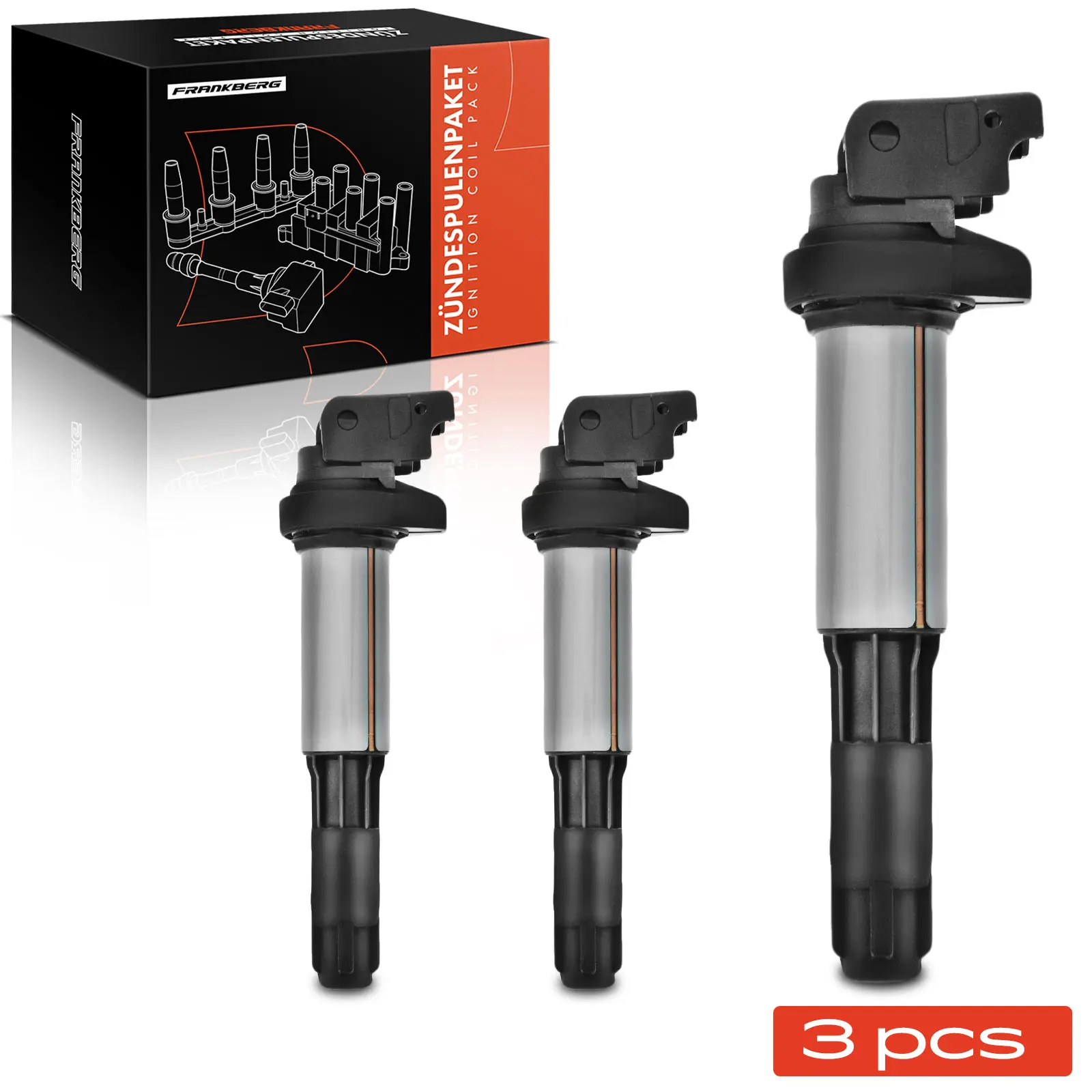 Module d'allumage Frankberg 3x, bobine d'allumage pour BMW E81 E87 F20 F21 E88 E82 F23 F22 F87 F34 E46 E90 F30 F80 E93 E92 E91 F31 12138657273
