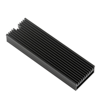 M.2 NVMe SSD Heatsink with Thermal Pad Heat Cooler Radiator Aluminum Alloy Heat-resistance Computer Accessories for M.2 2280