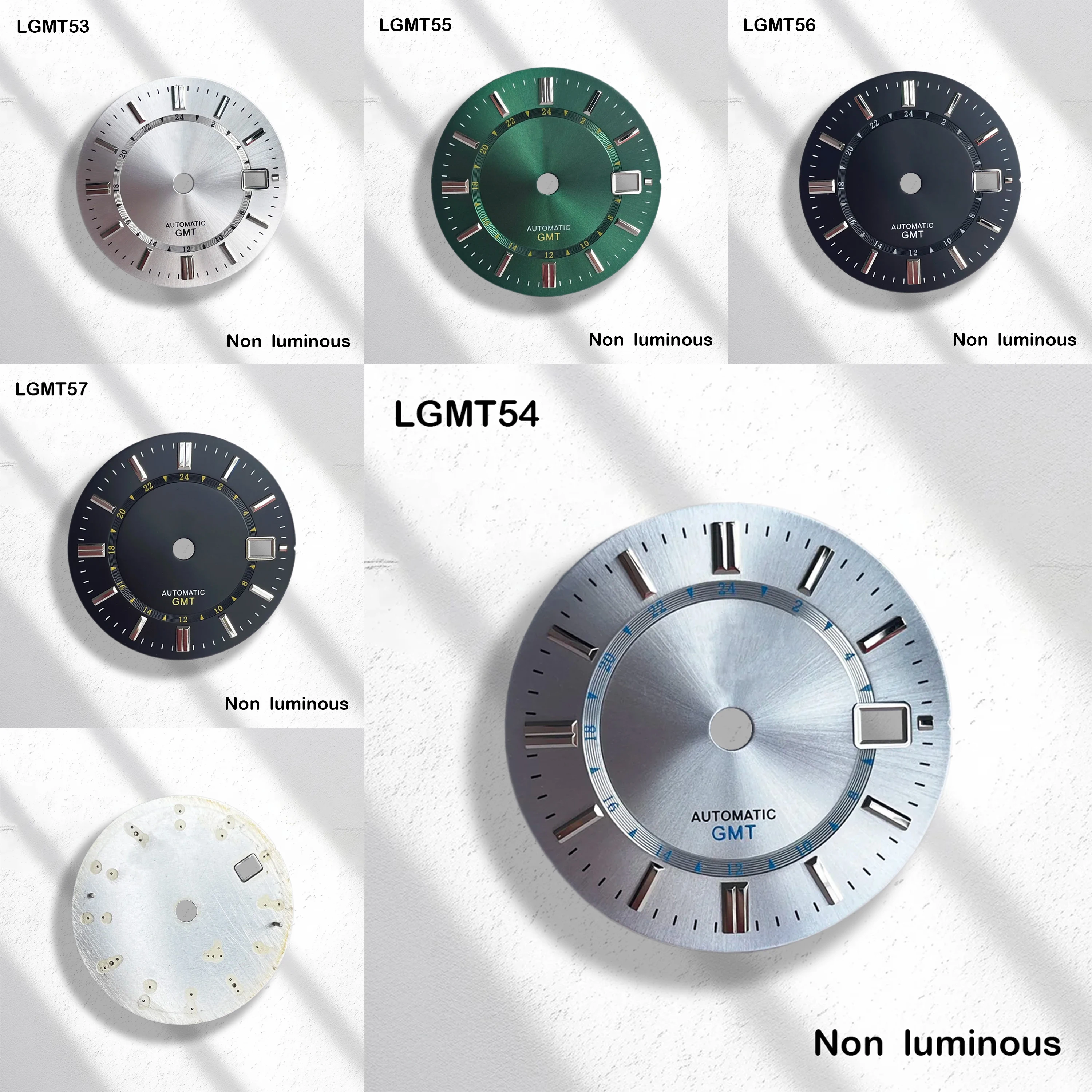 

31mm new dial Grand suitable for NH34 movement modification GMT four pin NH34 dial clock tool Gs logo mobile accessories