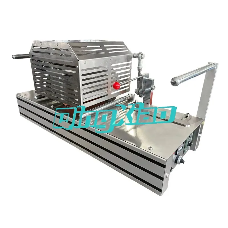 Electric Continuous Flat Hot Stamping Machine New Condition Heat Press Printing  Foil Stamping Label Stamping Continuous New Use