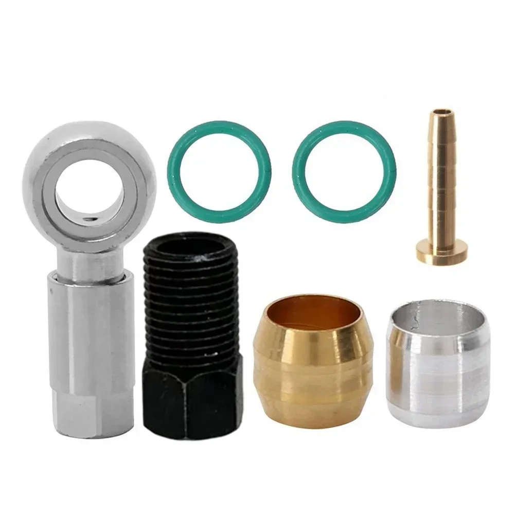 FOR Shimano Hydraulic Disc Brake Hose BH59 Replace kits Your Old Banjo Connector With This Steel Hydraulic Cable End Banjo Set