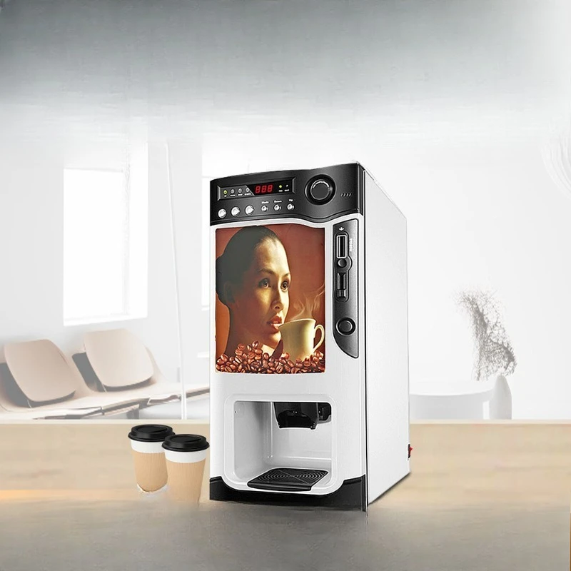 

Commercial coffee vending machine Milk tea all-in-one machine Italian beverage Instant Convenience store No one sells