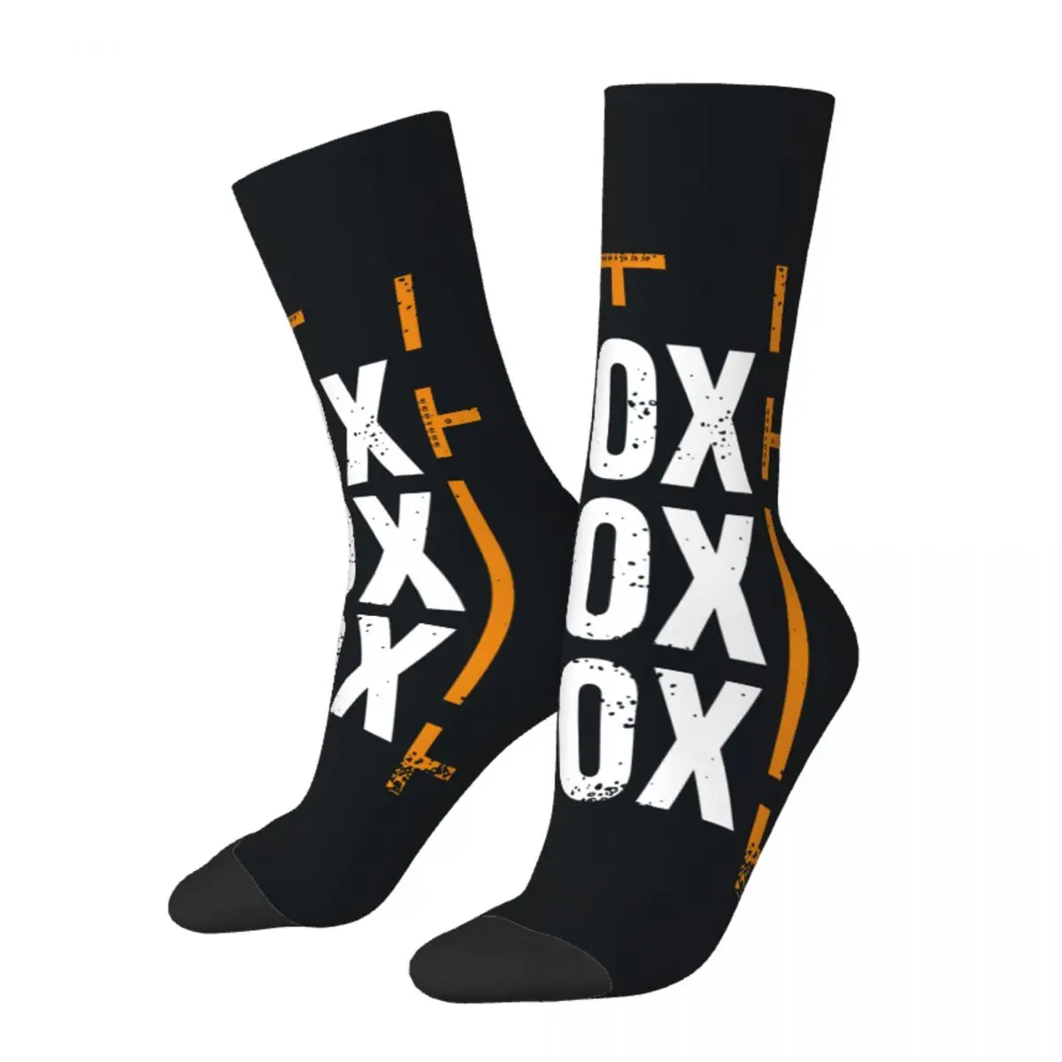 Funny Men's Socks 'Box Box Box' Racing Pitstop Retro Harajuku Formula 1 f1 Hip Hop Seamless Crew Crazy Sock Gift Pattern Printed