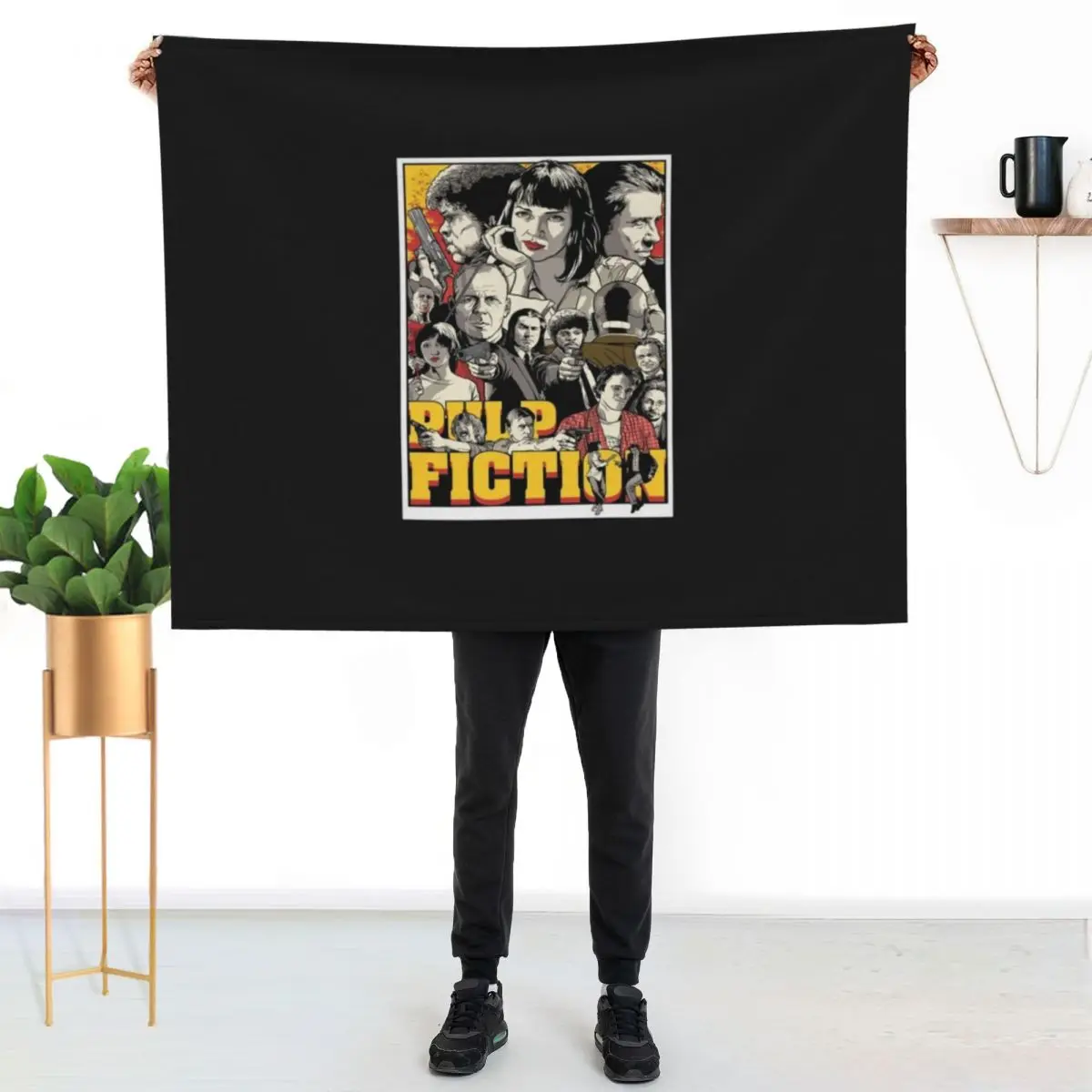 

All Fiction Actors Throw Blanket Versatile Cozy Throw Blanket for All Occasions